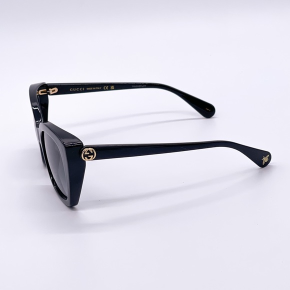 NEW GUCCI GG0921S 001 NEW COLLECTION WOMEN’S SUNGLASSES GUCCI CAT EYE FRAME - Picture 5 of 11